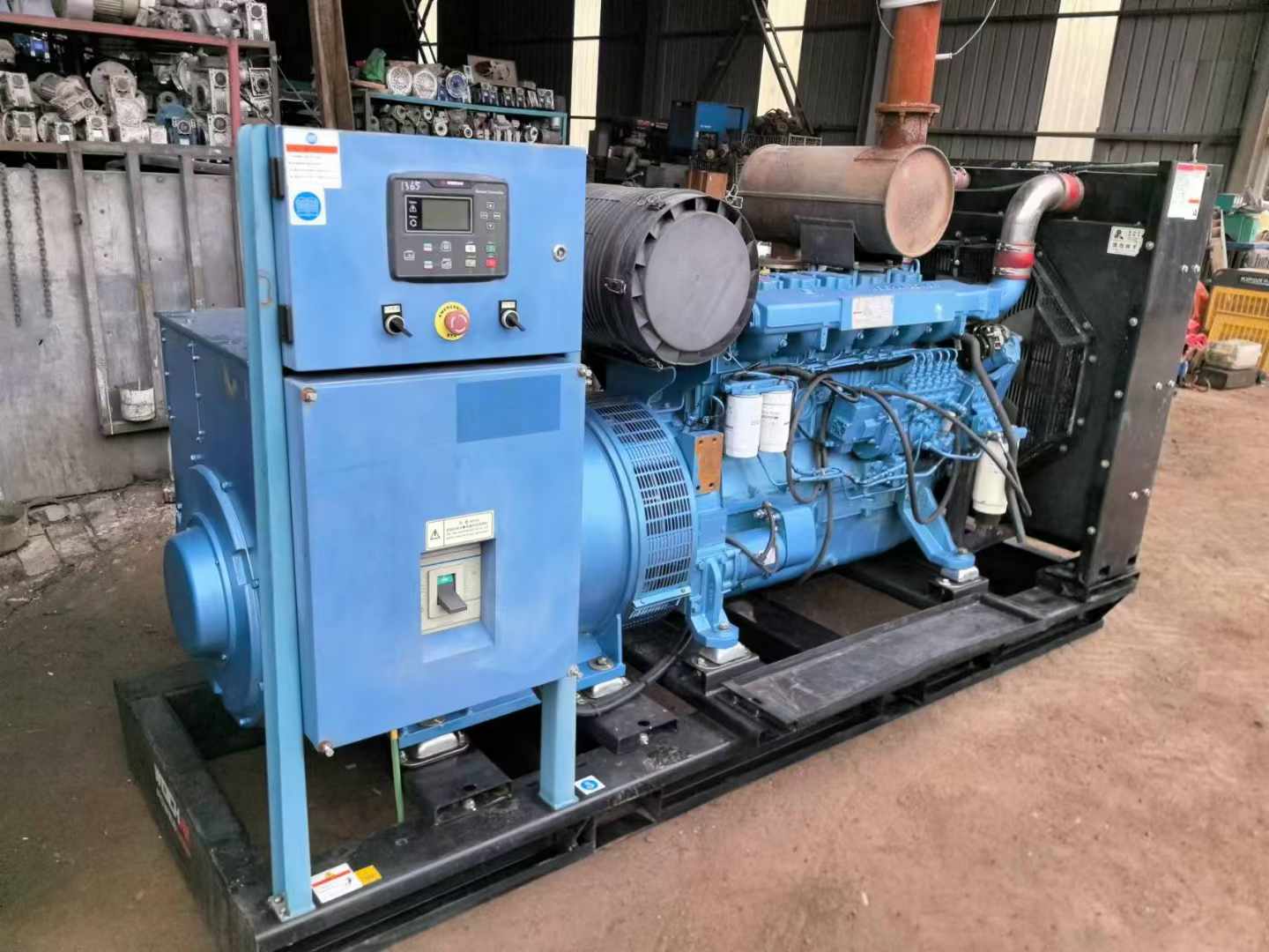 阿瓦提500kW 柴油发电机组可带动设备功率的计算公式是什么?
